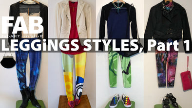 Leggings Styles, Part 1: High and Mid Rise, Full Length and Capris For In & Out of the Gym and On & Off the Mat 