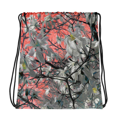 Drawstring Bag - Magnolia Redefined by Lidka Schuch