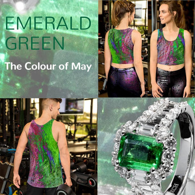 Emerald green, the colour of May & FAB’s Emerald Green Collection