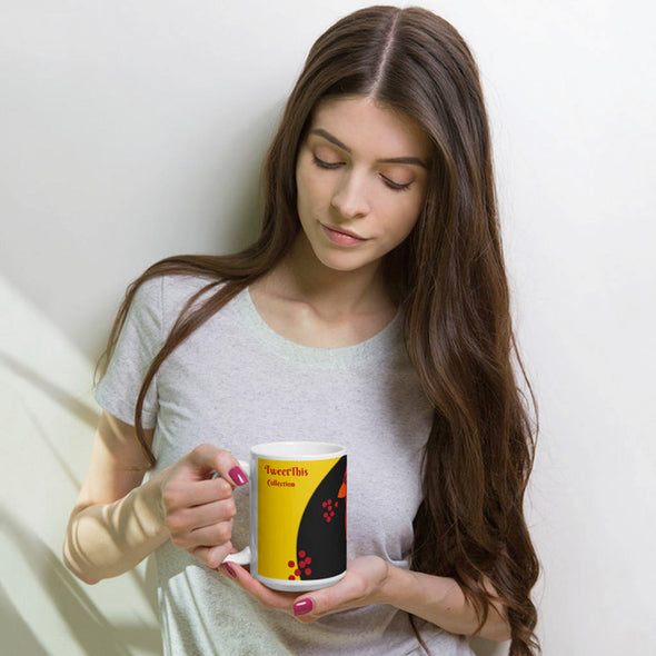 Mug - Cardinal Song in Yellow by Lidka Schuch