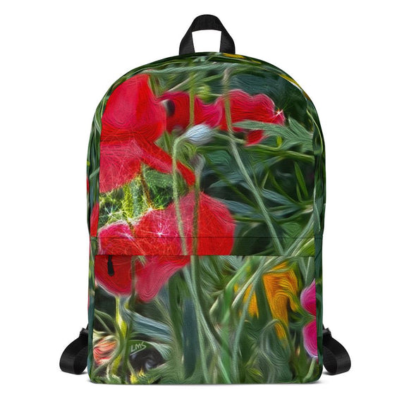 Backpack - Wildflower Meadow by Lidka Schuch