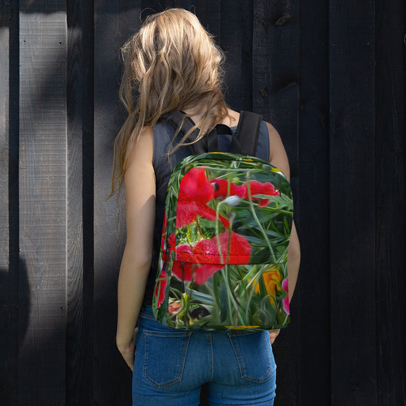 Backpack - Wildflower Meadow by Lidka Schuch