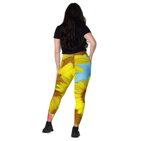 Leggings, Crossover with Pockets - Make Peace by Lidka Schuch