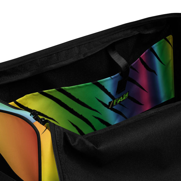 Duffle Bag - Rainbow Tiger by Lidka Schuch