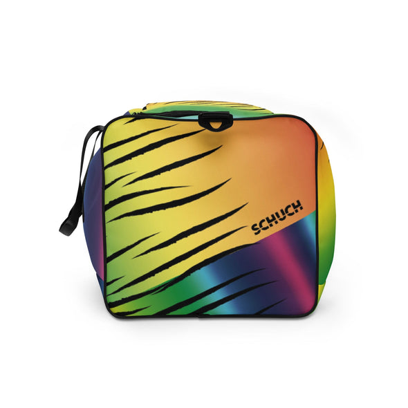 Duffle Bag - Rainbow Tiger by Lidka Schuch