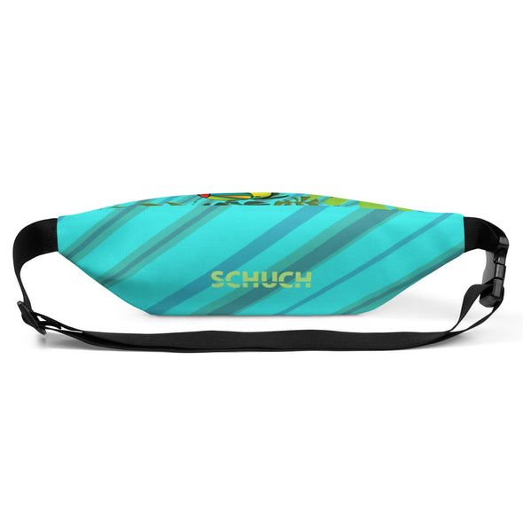 Fanny Pack - Spiral Toucan Blue by Lidka Schuch