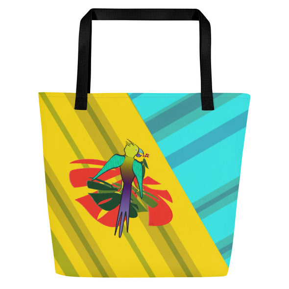 Large Tote Bag - Drunk on Berries by Lidka Schuch