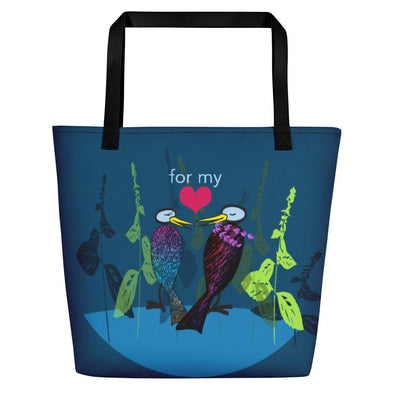 Large Tote Bag - For My Love by Lidka Schuch