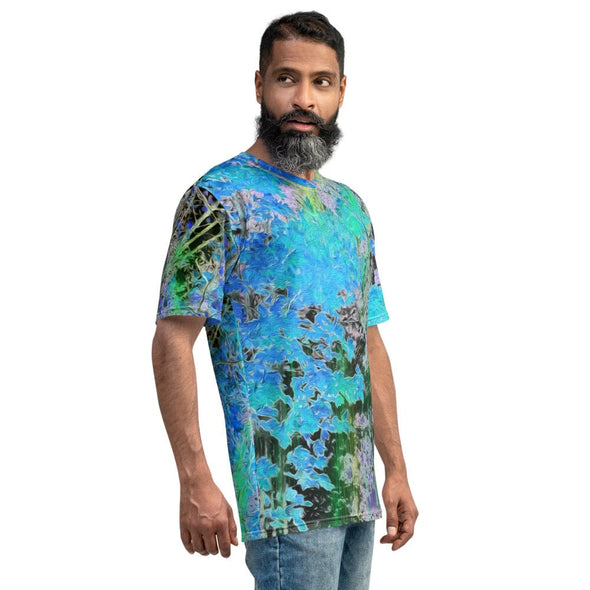 Men's T-shirt - Maples in Blue by Lidka Schuch