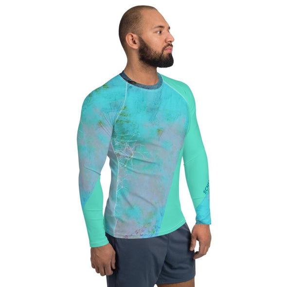 RashGuard Top, Unisex - Tide and Wave by Lidka Schuch