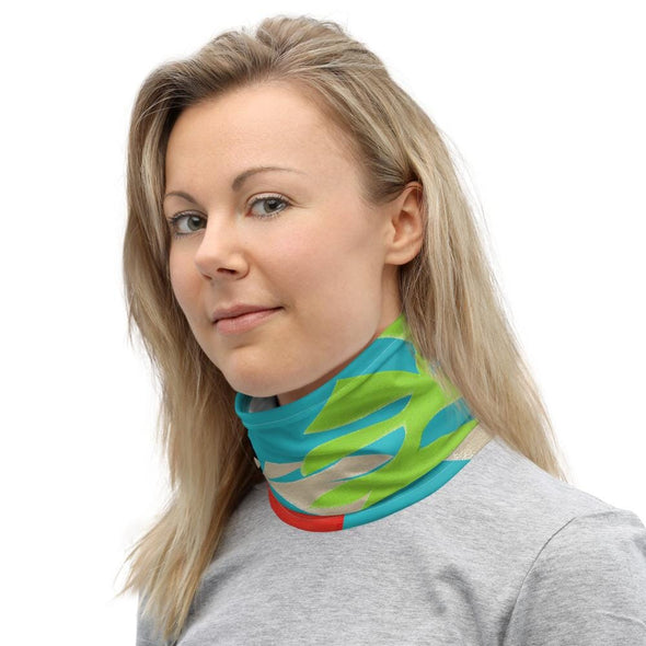 Multipurpose Tube Scarf - Happy Monstera by Lidka Schuch