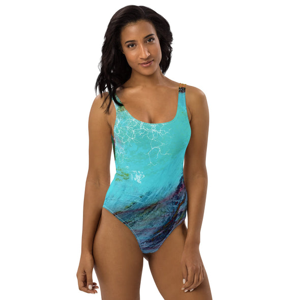 Women's Swimsuit - Surf the Wave by Lidka Schuch