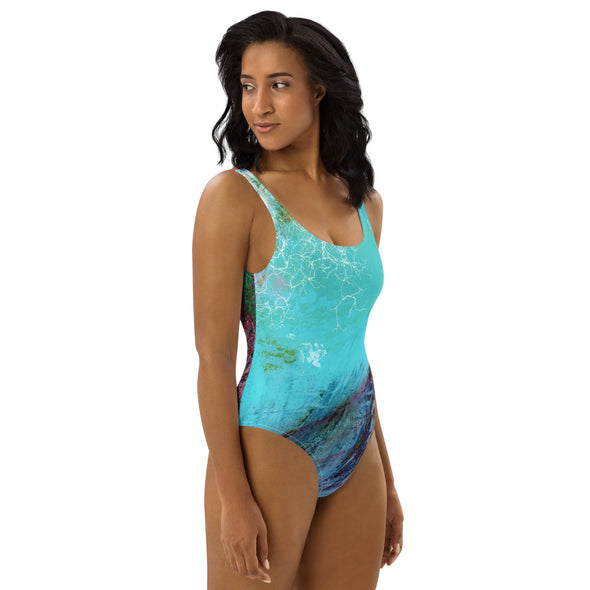 Women's Swimsuit - Surf the Wave by Lidka Schuch
