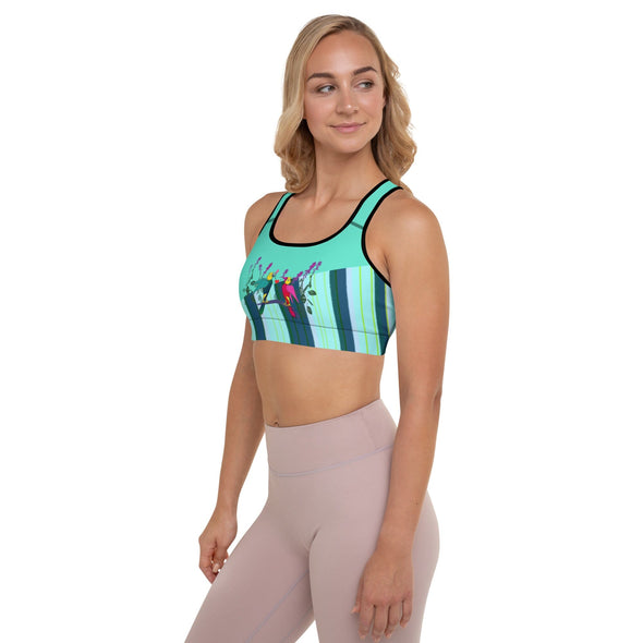 Sports Bra, Padded - Forever Love by Lidka Schuch