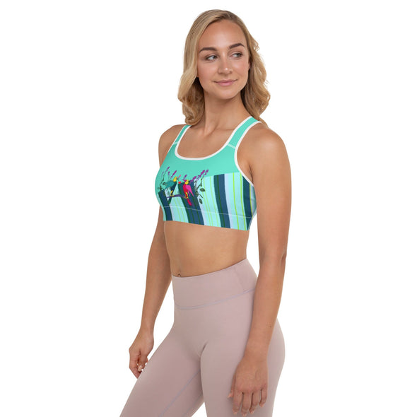 Sports Bra, Padded - Forever Love by Lidka Schuch