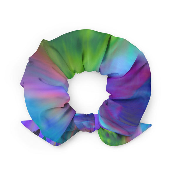 Scrunchie With Bow - Iris and Mint by Lidka Schuch
