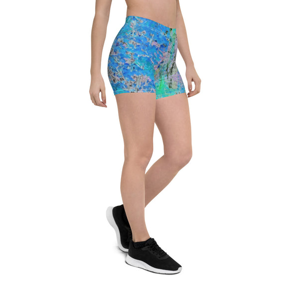 Shorts, Slim Fit, Mid Rise - Maples in Blue by Lidka Schuch