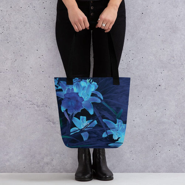 Tote Bag - Night-Glo Lilies by Lidka Schuch (LMS)