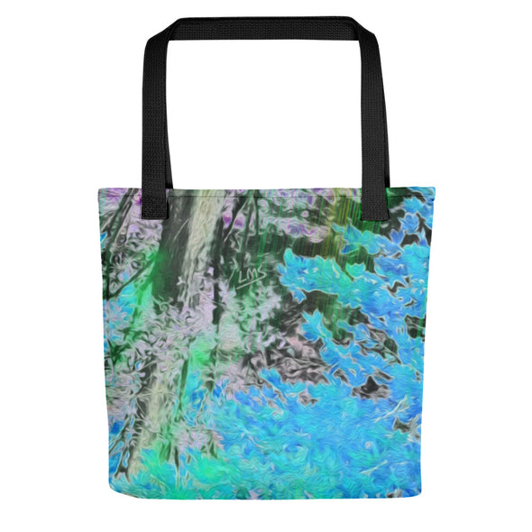 Tote Bag - Maples in Blue by Lidka Schuch