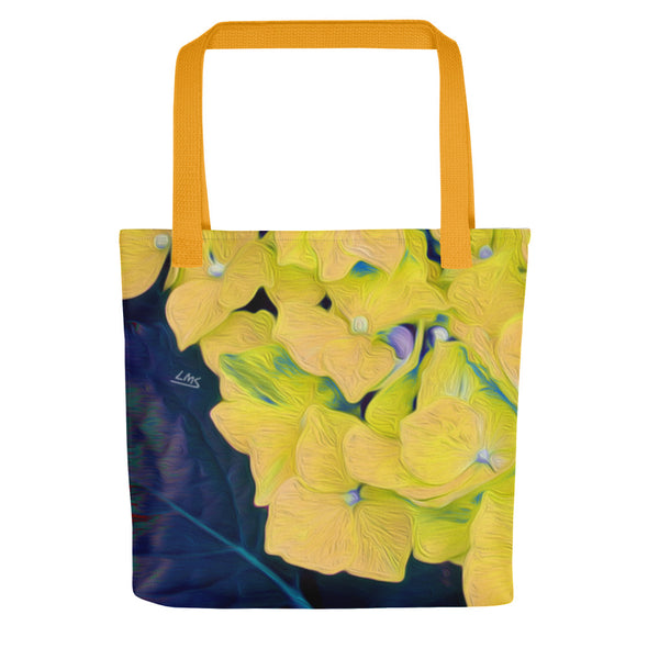 Tote Bag - Yellow Hydrangea by Lidka Schuch