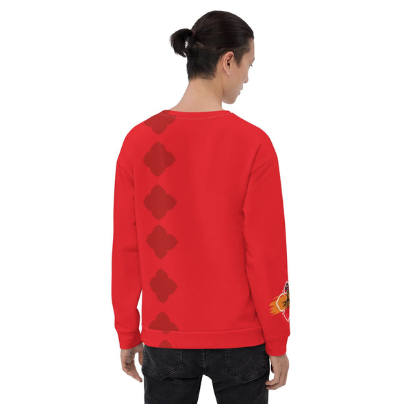 Sweatshirt, Unisex - Root Chakra by Lidka Schuch & Mona Idriss