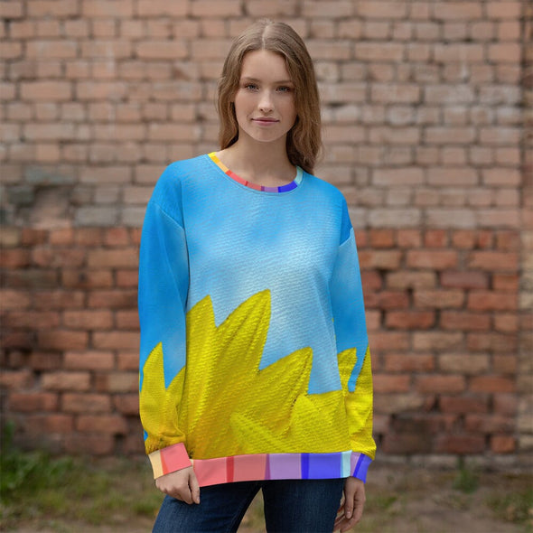 Sweatshirt, Unisex - Make Peace by Lidka Schuch