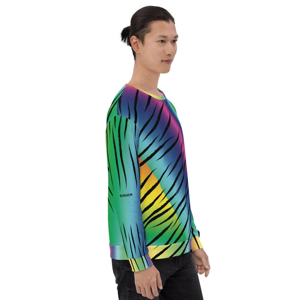 Sweatshirt, Unisex - Rainbow Tiger by Lidka Schuch