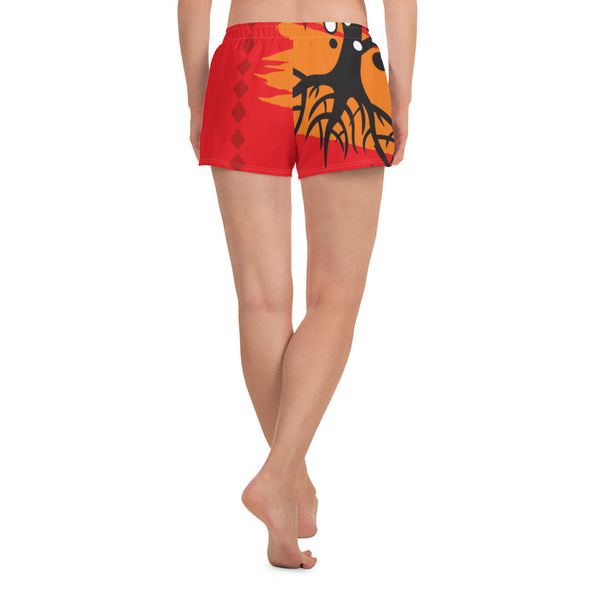Shorts, Relaxed Fit - Root Chakra by Lidka Schuch & Mona Idriss
