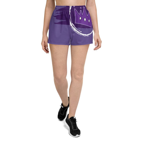 Shorts, Relaxed Fit - Crown Chakra by Lidka Schuch & Mona Idriss