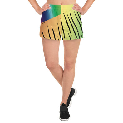 Shorts, Relaxed Fit - Rainbow Tiger by Lidka Schuch