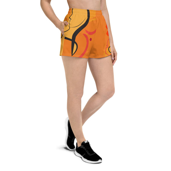Shorts, Relaxed Fit - Sacral Chakra by Lidka Schuch & Mona Idriss