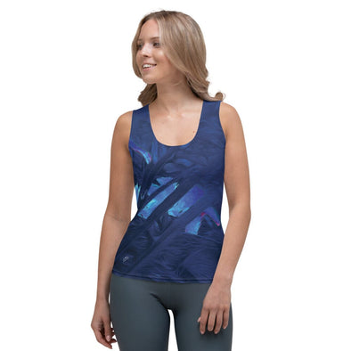 Tank Top - Night-Glo Lilies by Lidka Schuch (LMS)