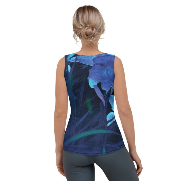 Tank Top - Night-Glo Lilies by Lidka Schuch (LMS)