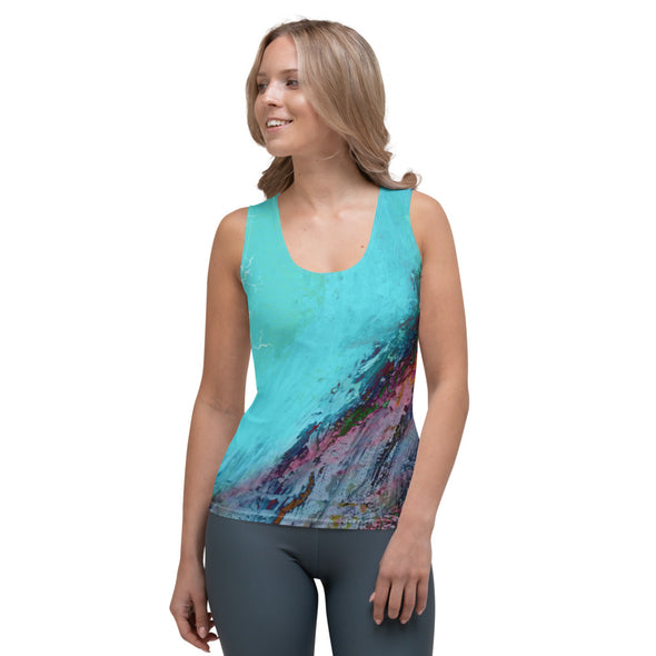 Tank Top - Surf the Wave by Lidka Schuch
