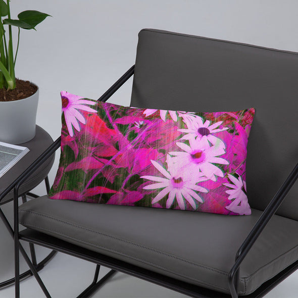 Basic Pillow - Very Pink Susans by Lidka Schuch