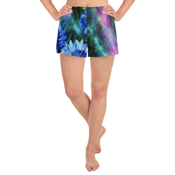 Shorts, Relaxed Fit - Cornflower Party by Night by Lidka Schuch