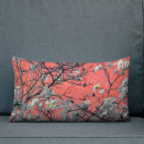 Premium Pillow - Magnolia Redefined by Lidka Schuch