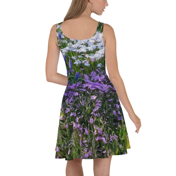 Skater Dress - Friends of Grape Hyacinth by Lidka Schuch
