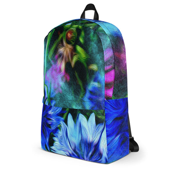 Backpack - Cornflower Party by Night by Lidka Schuch