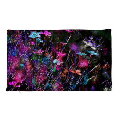 Premium Pillow Case only - Phlox Party by Night by Lidka Schuch