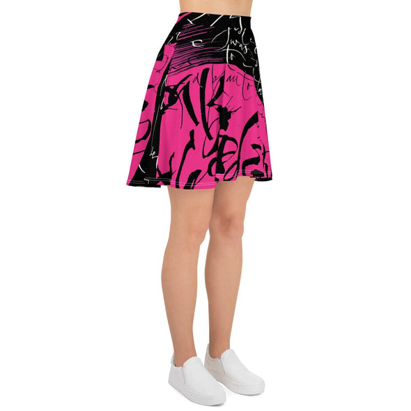 Skater Skirt - Yesterday in Hot Pink by Barbara Galinska (BaGa)