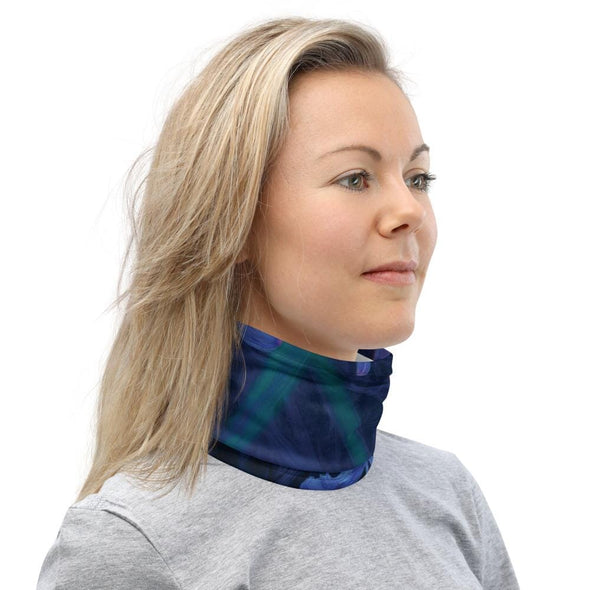 Multipurpose Tube Scarf - Night-Glo Lilies by Lidka Schuch (LMS)