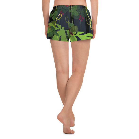 Shorts, Relaxed Fit - Jungle Garden by Lidka Schuch