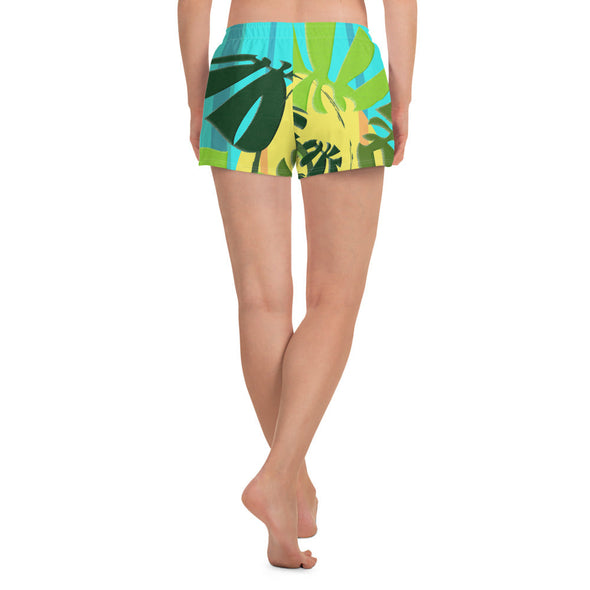 Shorts, Relaxed Fit - Spiral Toucan by Lidka Schuch
