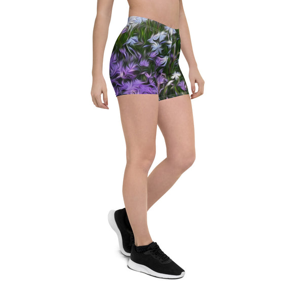 Shorts, Slim Fit, Mid Rise - Friends of Grape Hyacinth by Lidka Schuch