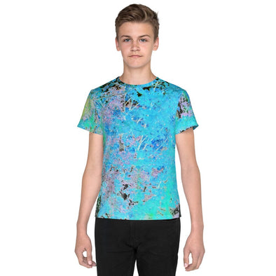 Tween's and Teen's T-shirt - Maples in Blue by Lidka Schuch