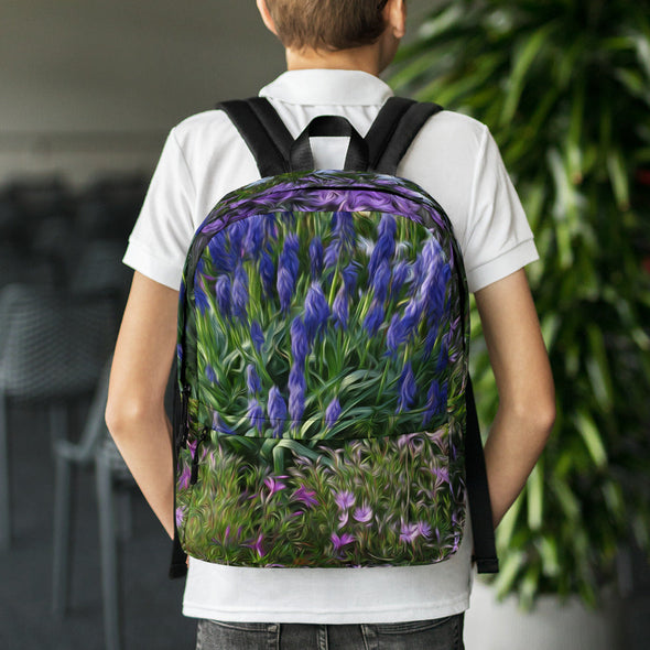 Backpack - Friends of Grape Hyacinth by Lidka Schuch