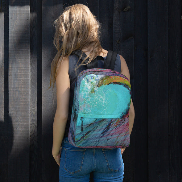 Backpack - Surf the Wave by Lidka Schuch