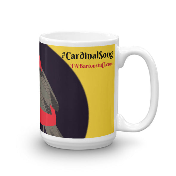 Mug - Cardinal Song in Yellow by Lidka Schuch