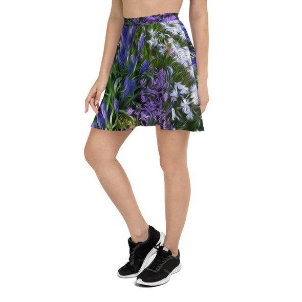 Skater Skirt - Friends of Grape Hyacinth by Lidka Schuch